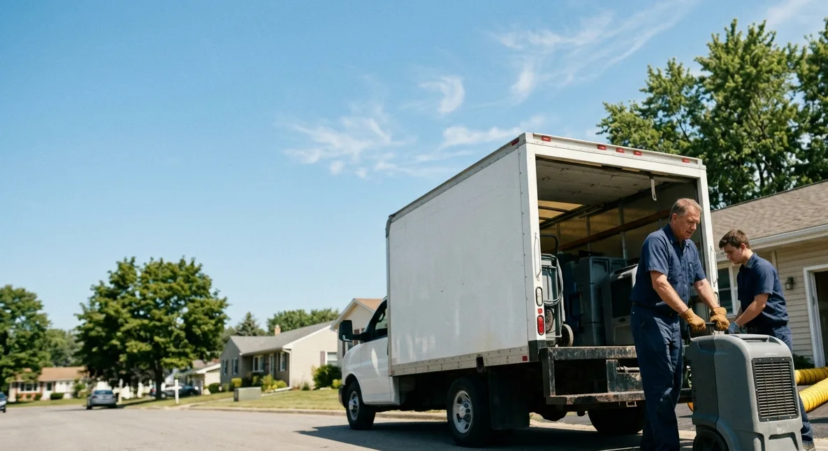 Water Damage Cleanup in Camp Grove, IL near me